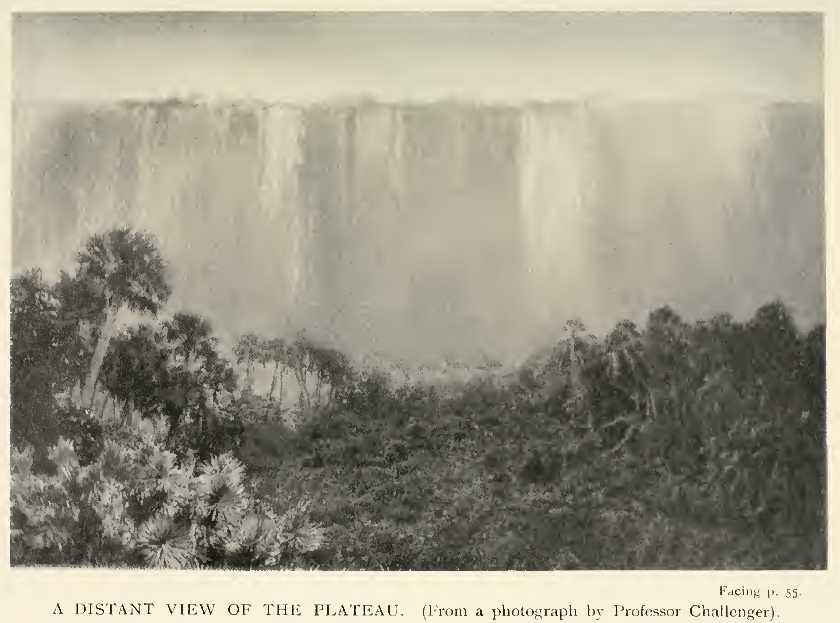 A distant view of the plateau